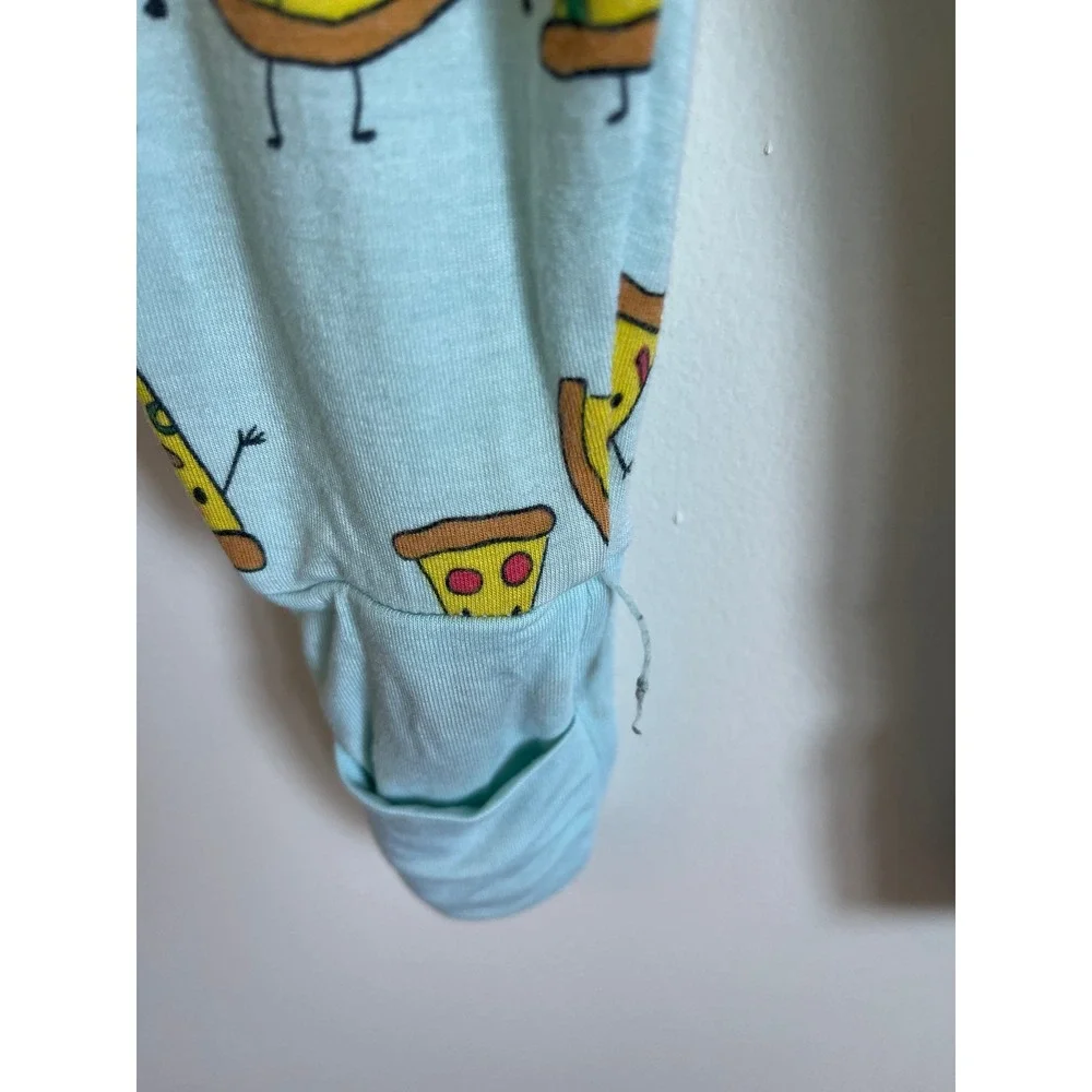 Little Sleepies‎ Pizza Bamboo Zippy 0-3M